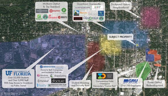 Downtown Free Standing Retail: 223 S Main St, Gainesville, FL 32601